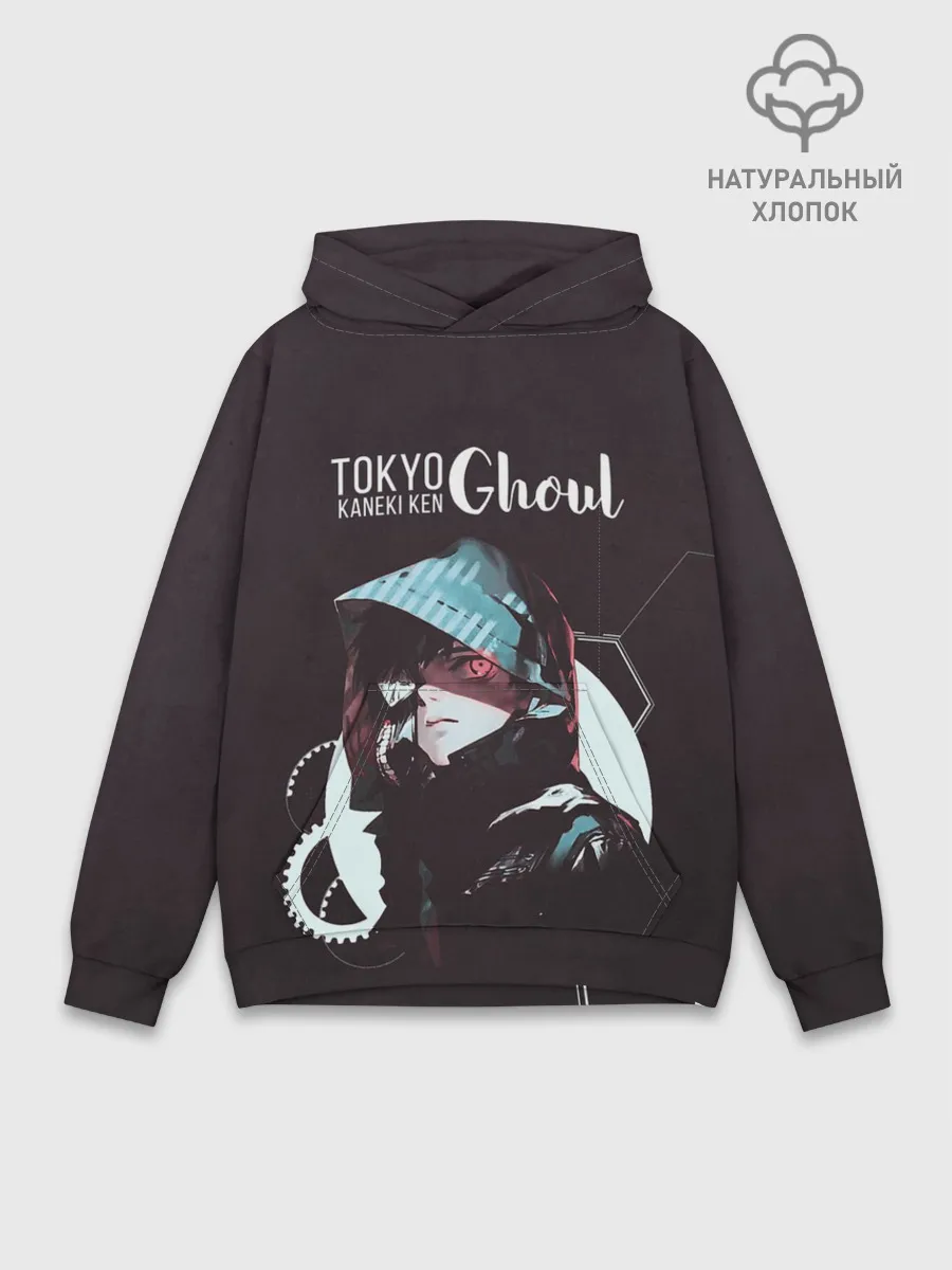 Худи мужской база хлопок / Kaneki Ken tokyo ghoul