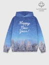 Худи мужской база хлопок / Happy New Year