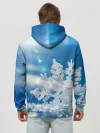 Худи мужской база хлопок / Снег