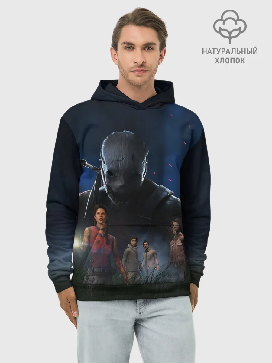 Худи мужской база хлопок / Dead by daylight