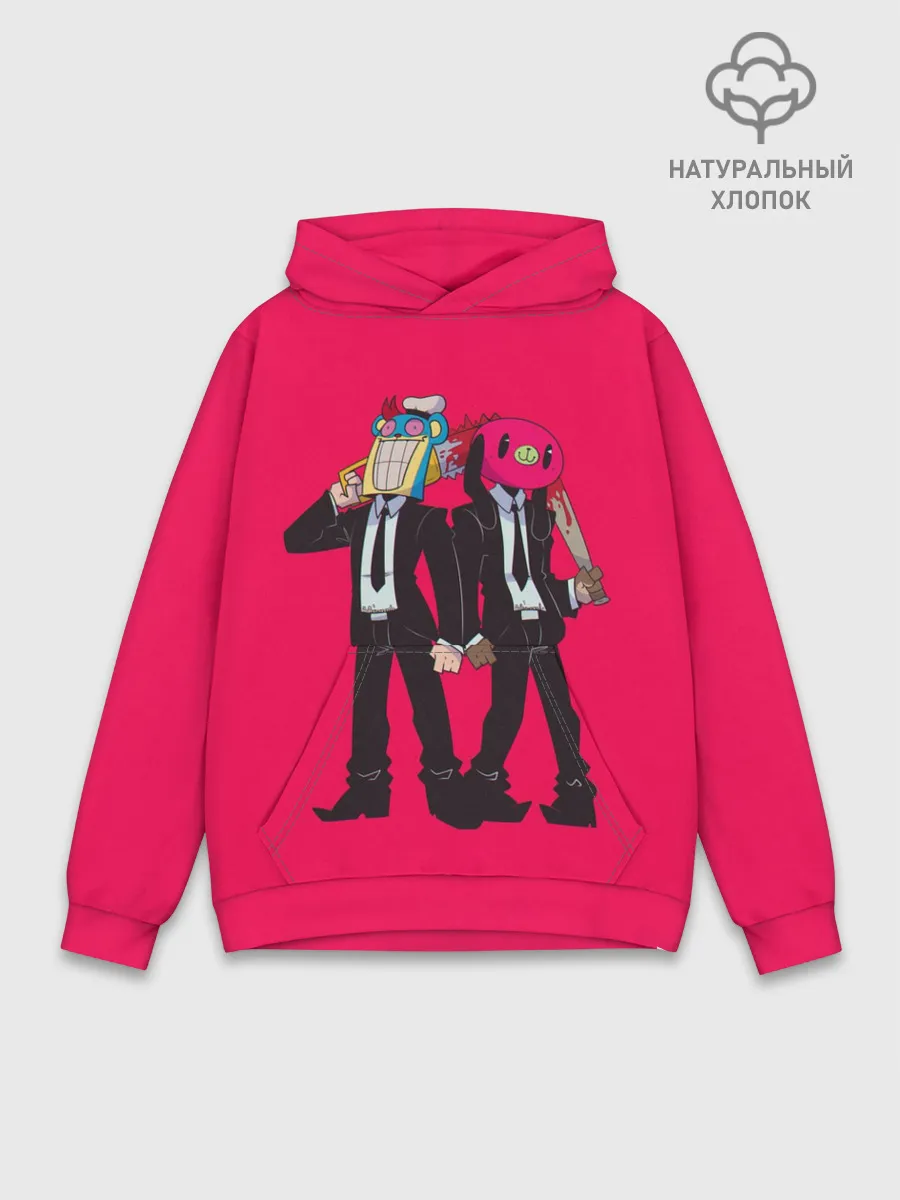 Худи мужской база хлопок / Hazel & Cha-cha