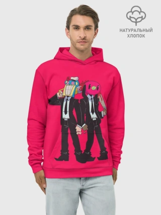 Худи мужской база хлопок / Hazel & Cha-cha