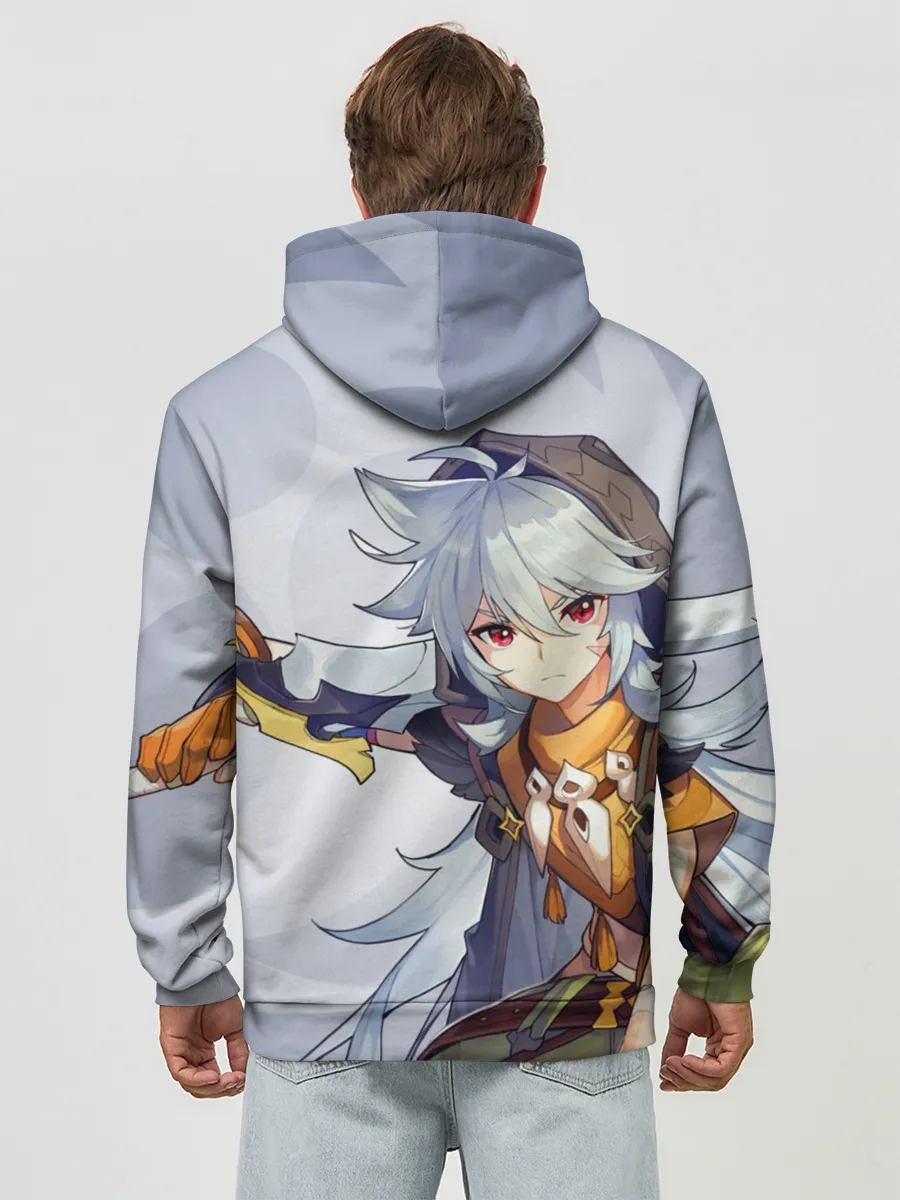 Худи мужской база хлопок / GENSHIN IMPACT, РЭЙЗОР