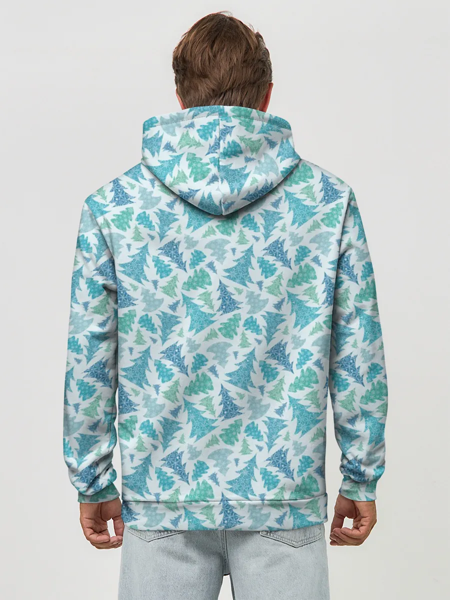 Худи мужской база хлопок / СтЁкЛ кАк ТрЕзВыШкО