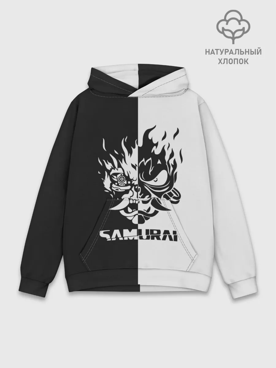 Худи мужской база хлопок / SAMURAI