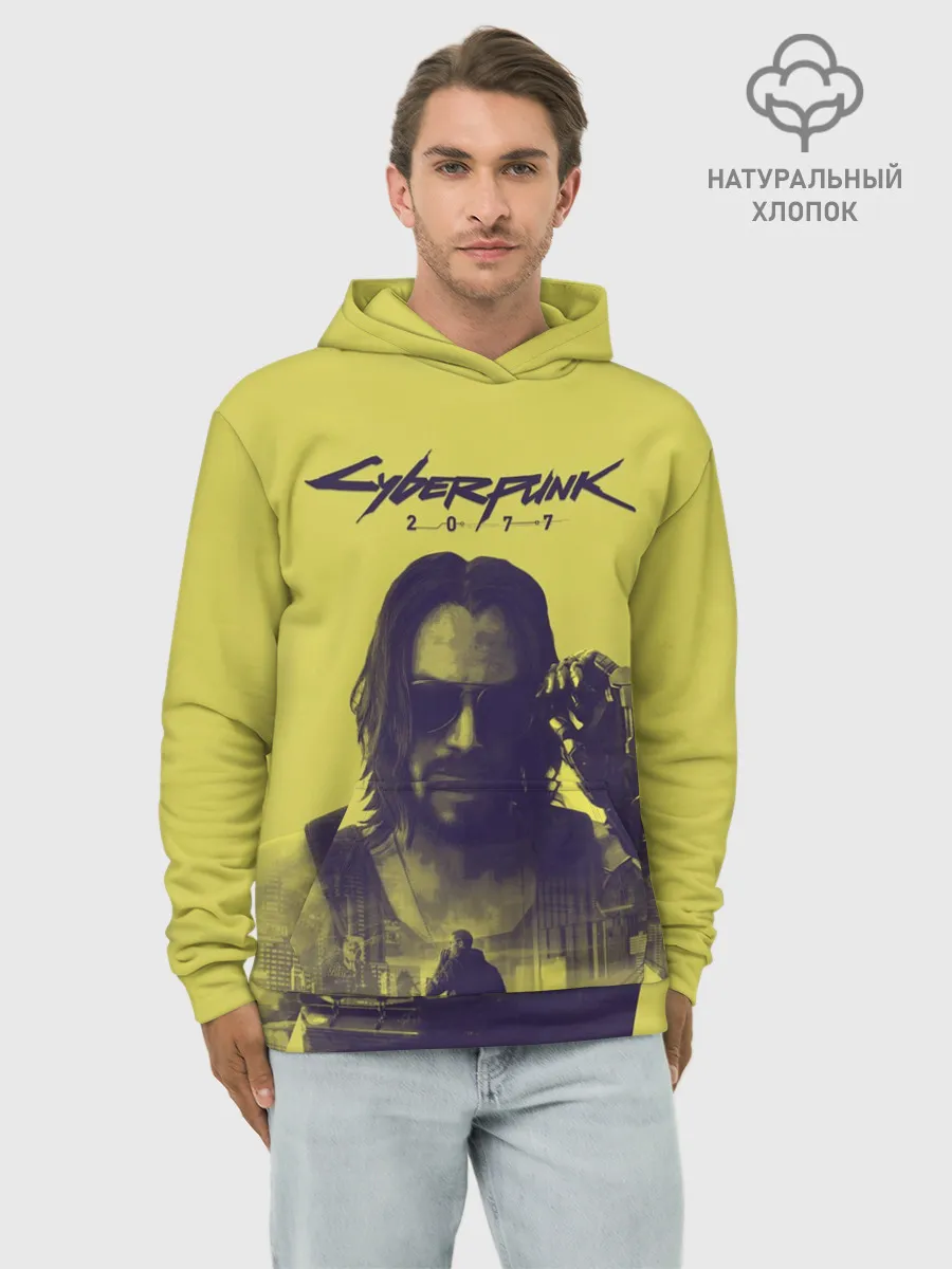 Худи мужской база хлопок / Cyberpunk 2077
