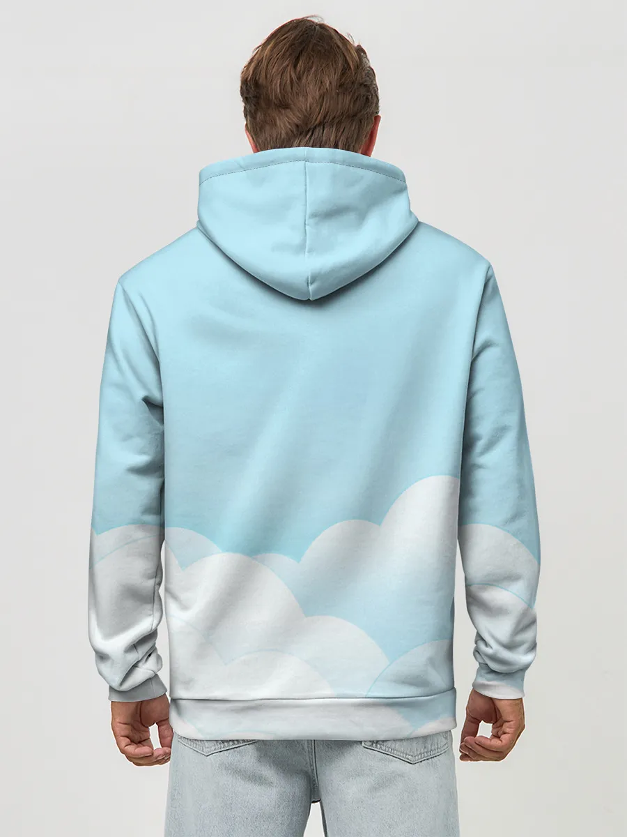 Худи мужской база хлопок / Genshin Impact