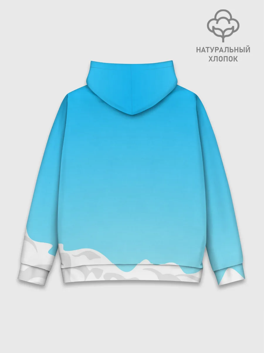 Худи мужской база хлопок / Genshin Impact