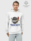 Худи мужской база хлопок / Хоккей