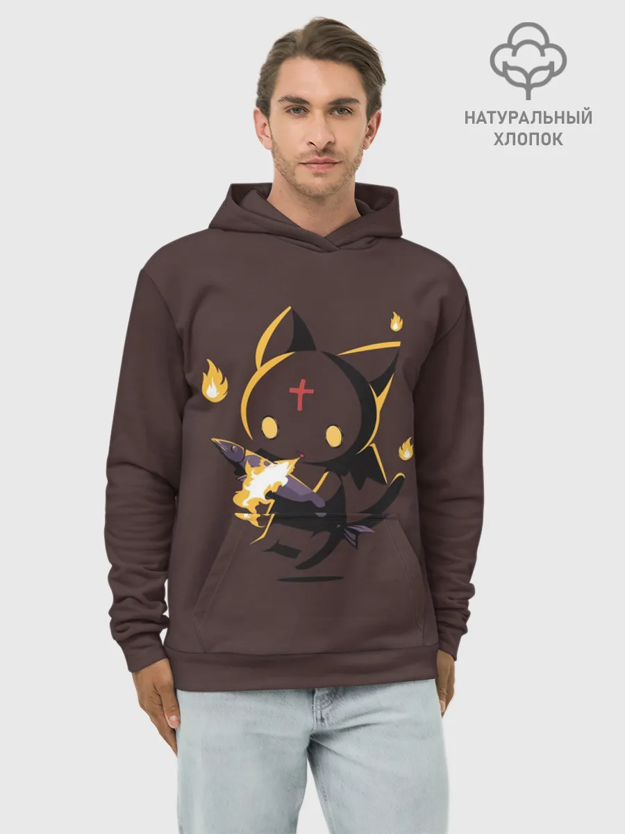 Худи мужской база хлопок / Чомусуке