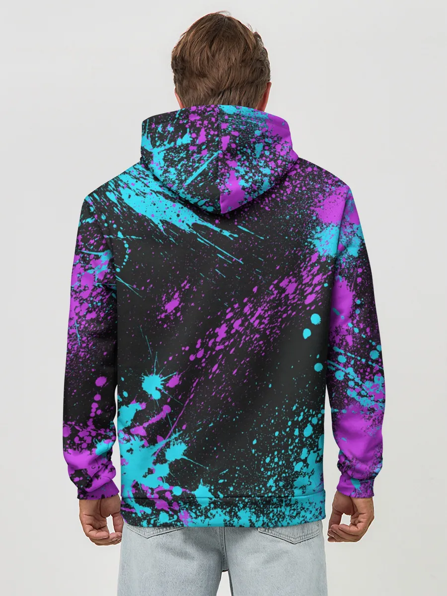 Худи мужской база хлопок / Siren Head - Ultra Glitch