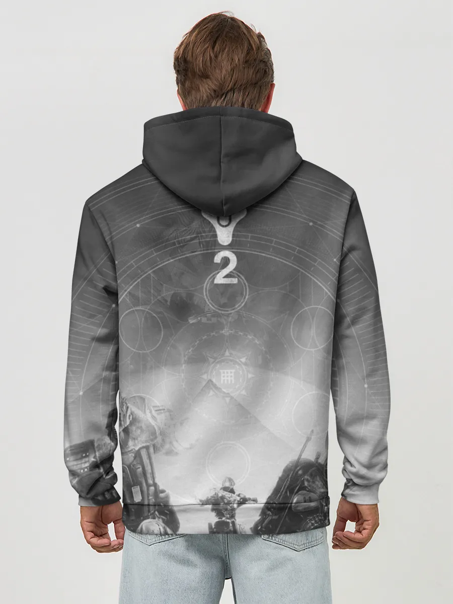 Худи мужской база хлопок / DESTINY