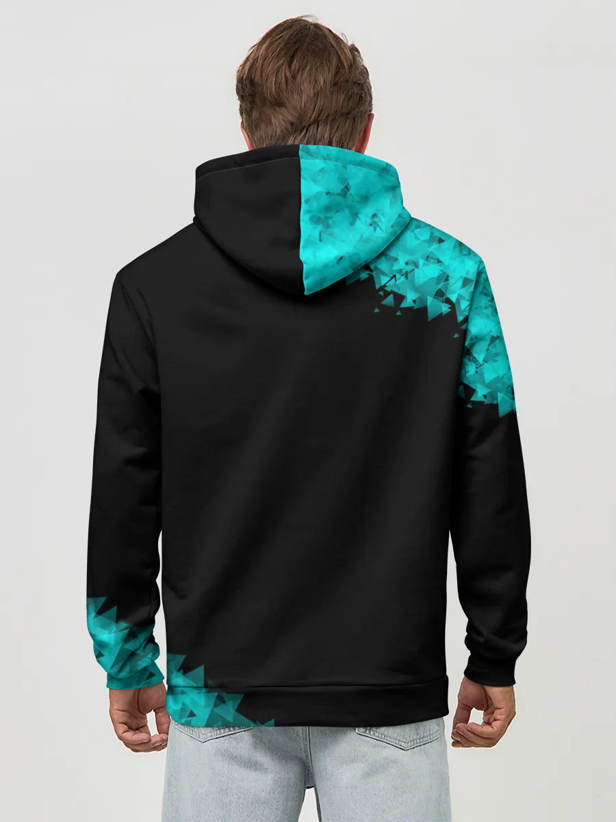 Худи мужской база хлопок / 2077