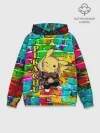 Худи мужской база хлопок / Pikachu