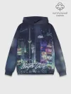 Худи мужской база хлопок / Welcome to Night City