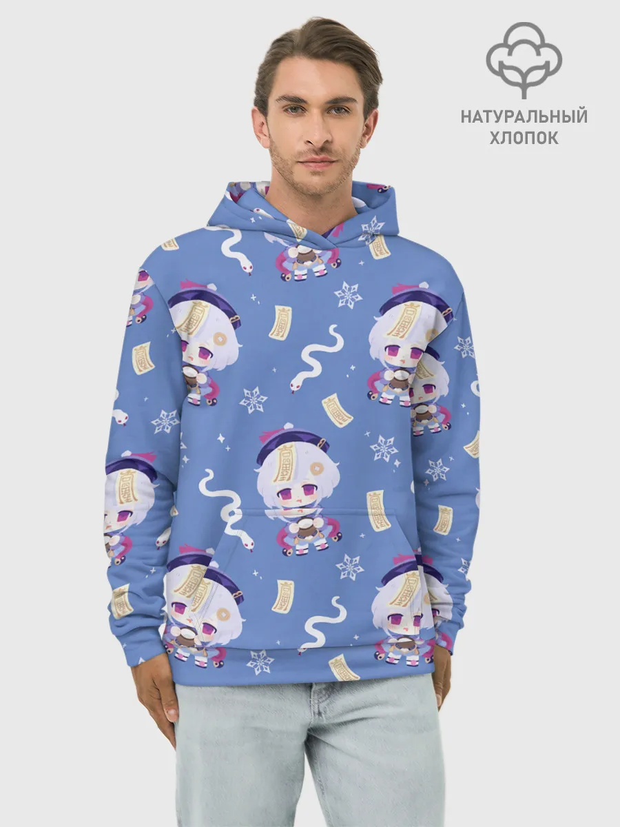 Худи мужской база хлопок / Genshin Impact