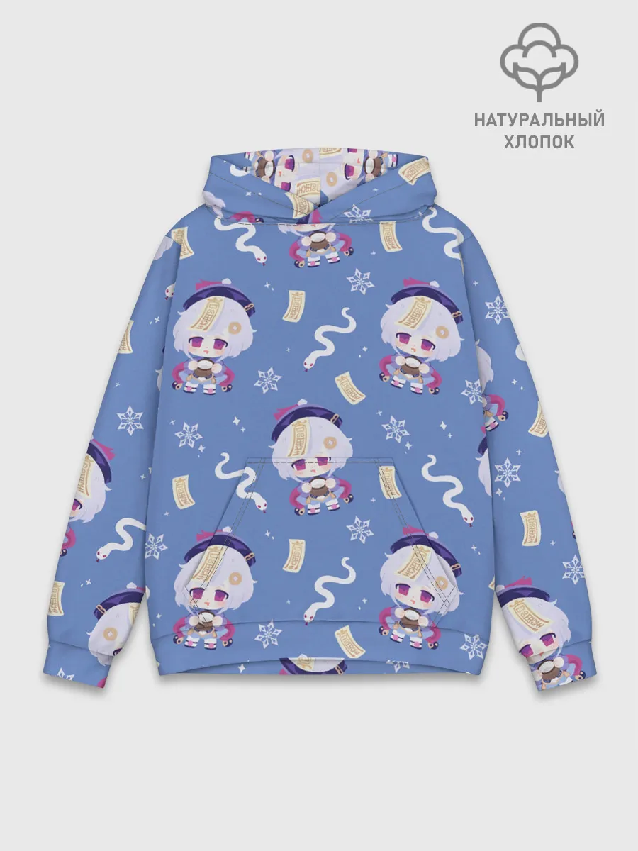 Худи мужской база хлопок / Genshin Impact