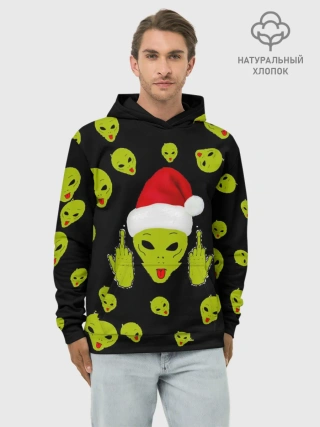 Худи мужской база хлопок / Прощай 2020