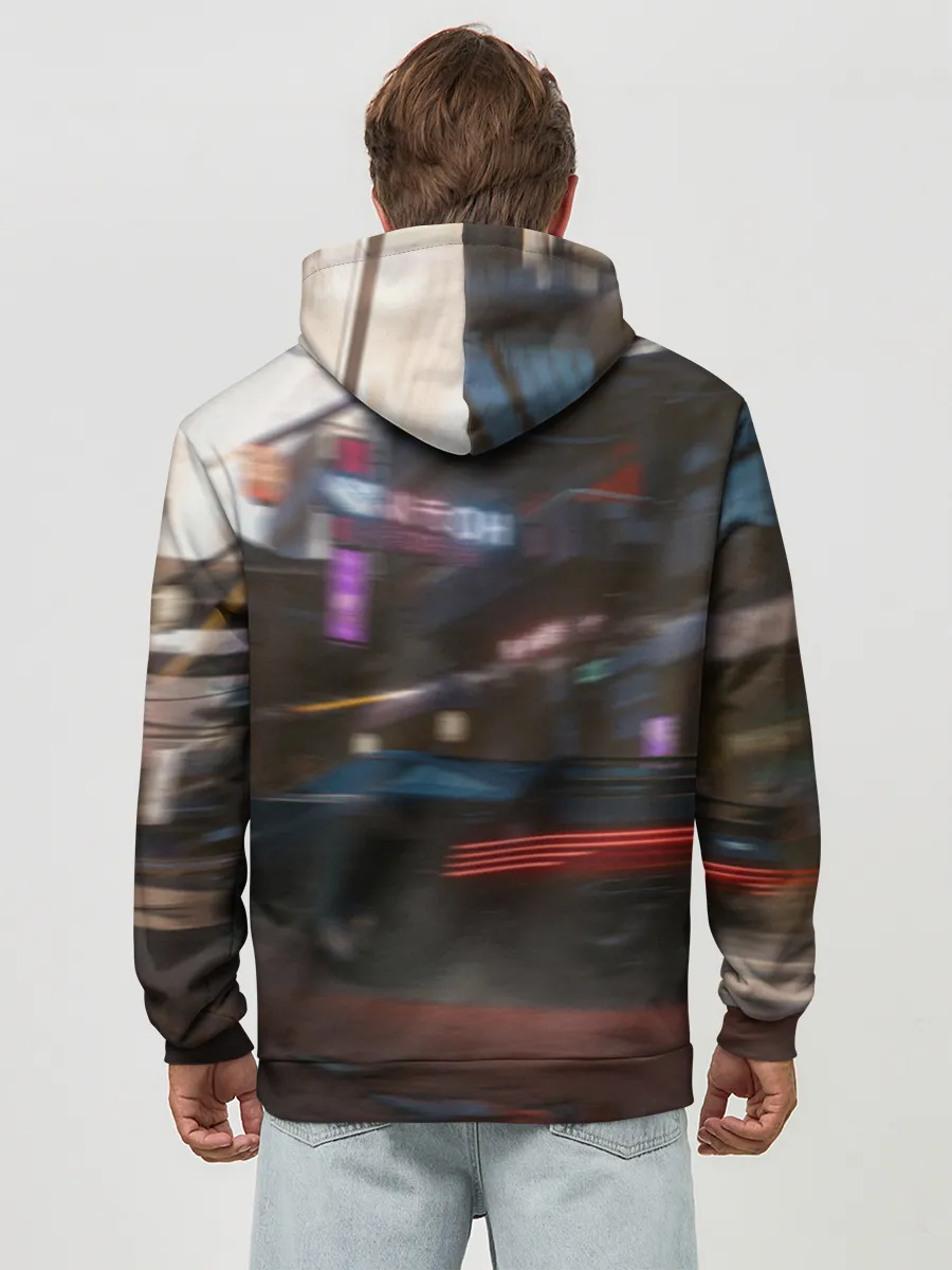 Худи мужской база хлопок / Cyberpunk 2077