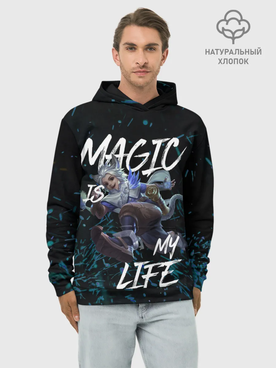 Худи мужской база хлопок / Harith Mobile Legends