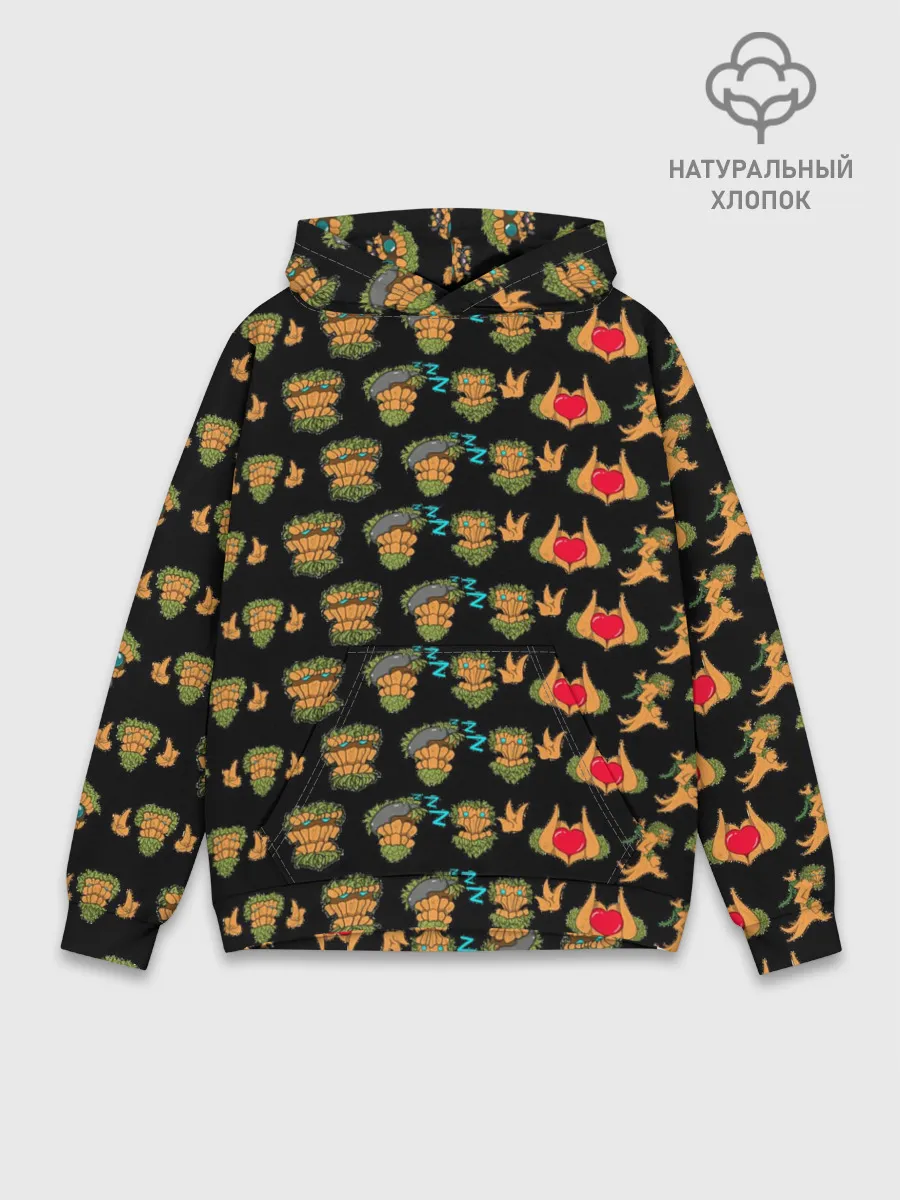 Худи мужской база хлопок / Древец