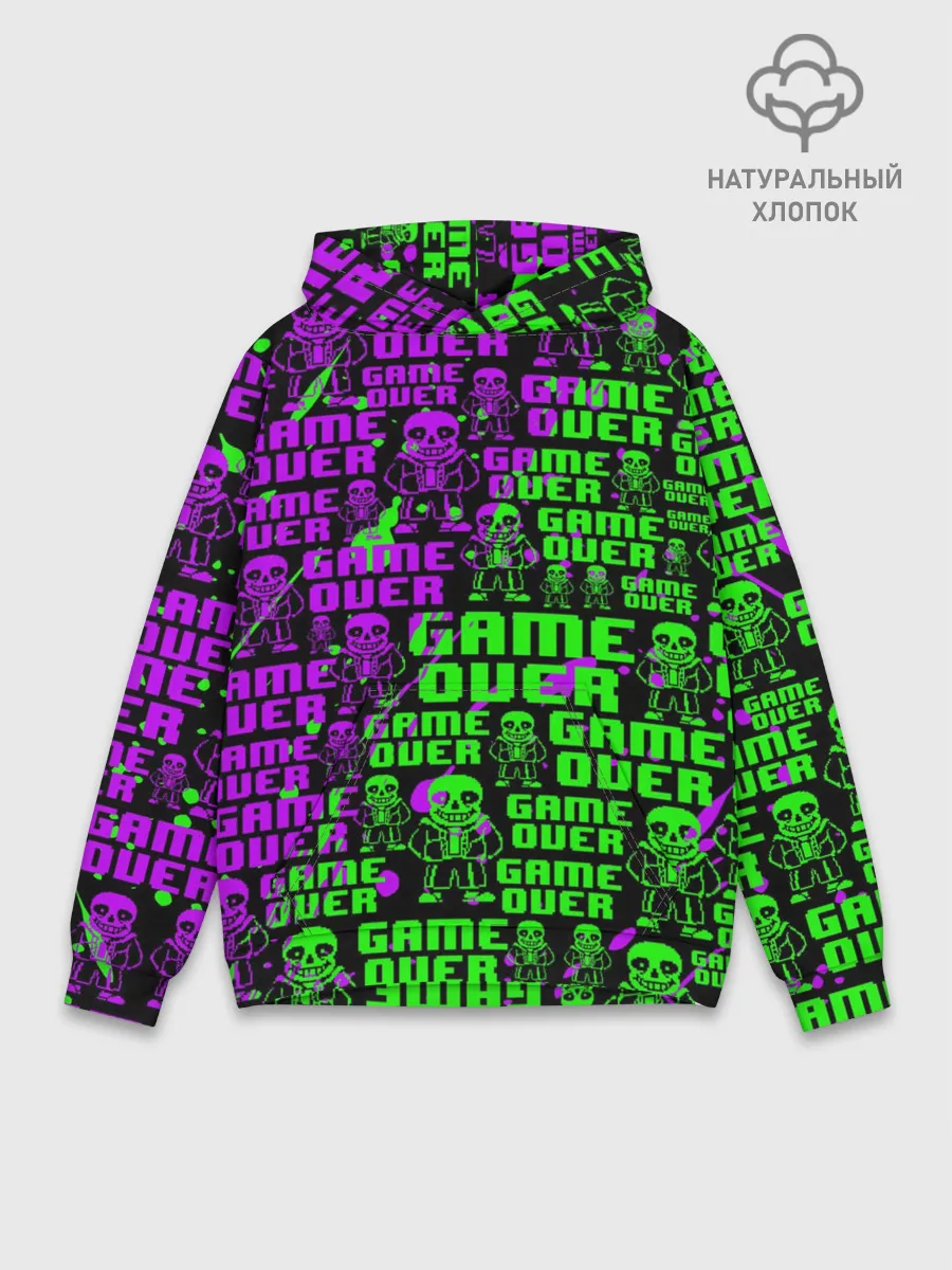 Худи мужской база хлопок / UNDERTALE