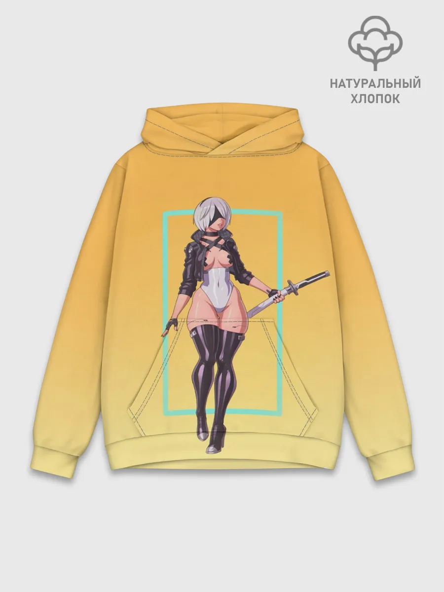 Худи мужской база хлопок / Cyber 2b