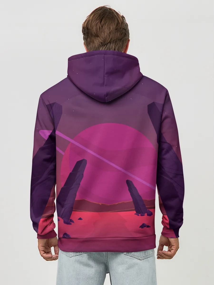 Худи мужской база хлопок / Genshin Impact