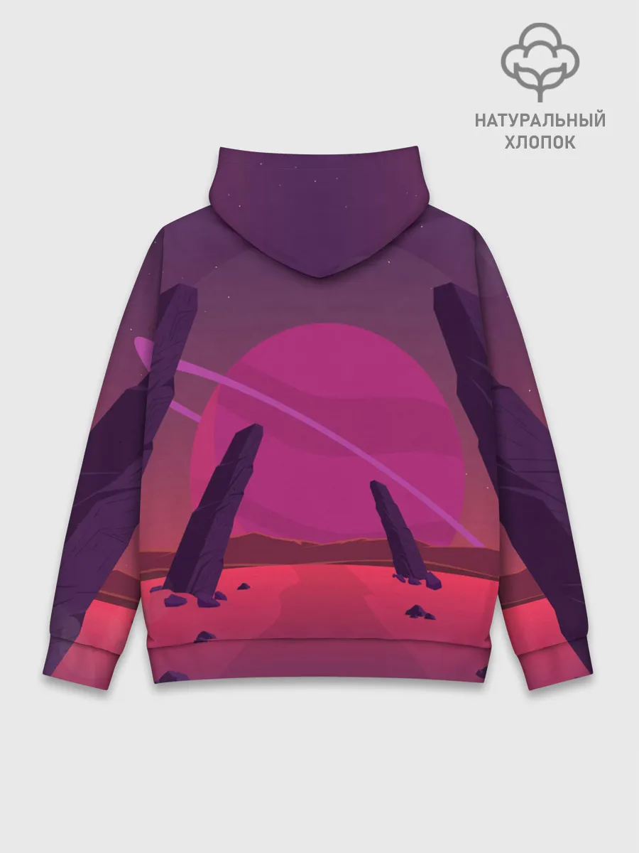 Худи мужской база хлопок / Genshin Impact