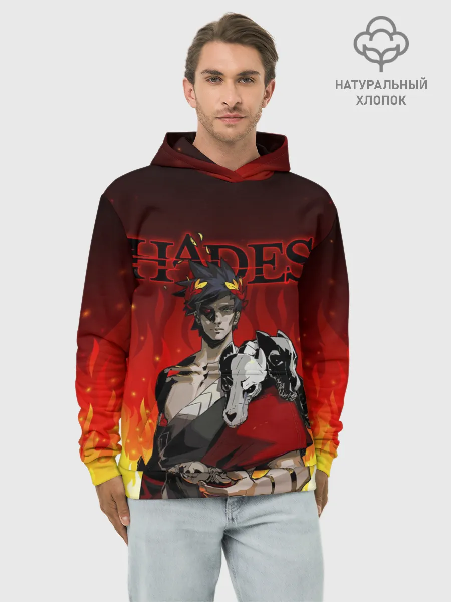 Худи мужской база хлопок / HADES ZAGREUS