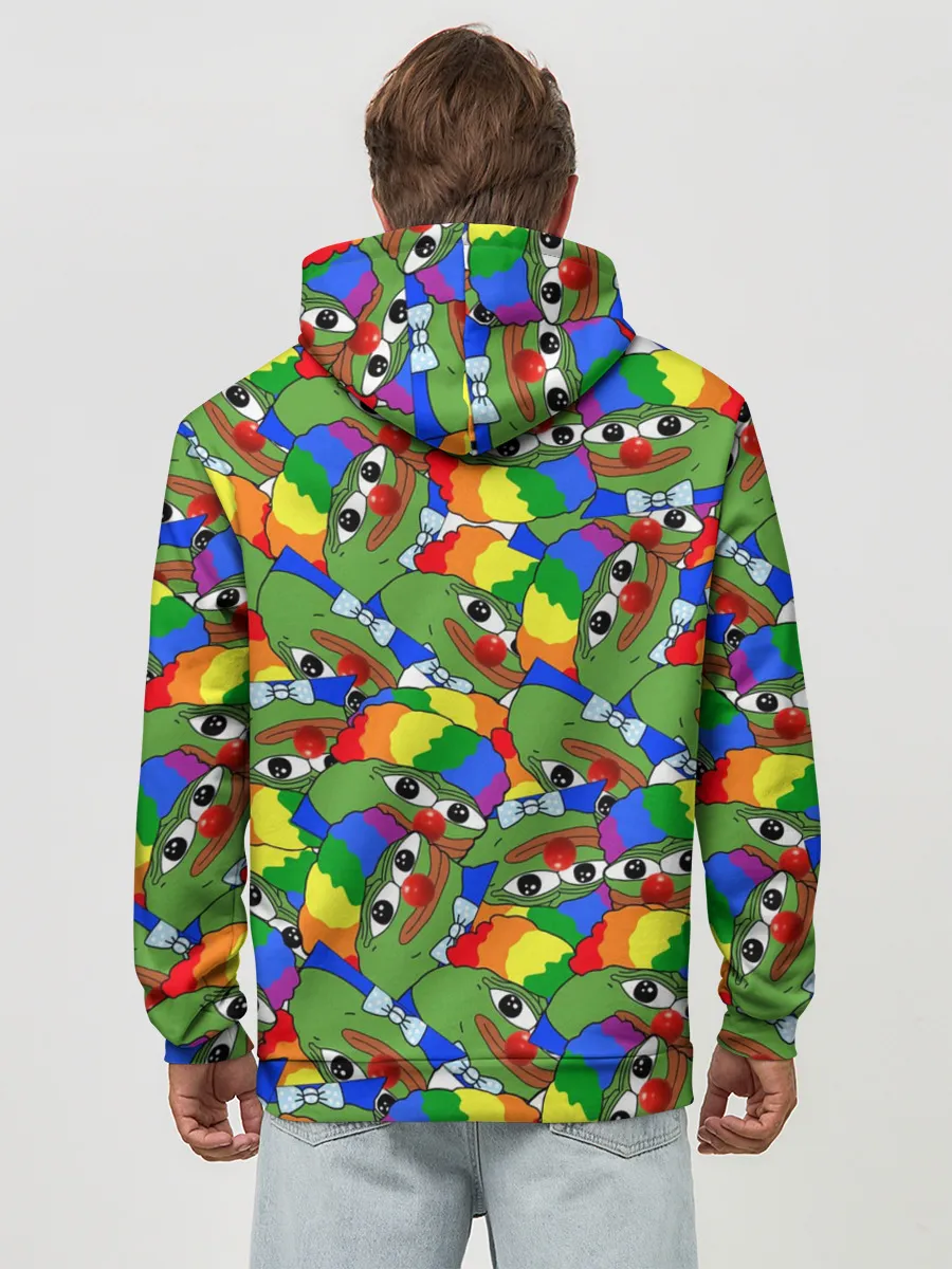 Худи мужской база хлопок / ПЕПЕ КЛОУН