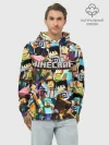 Худи мужской база хлопок / MINECRAFT