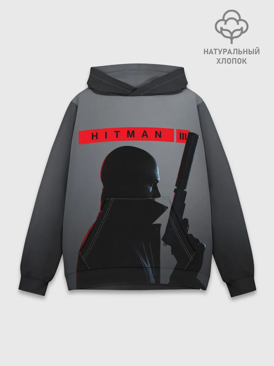 Худи мужской база хлопок / Hitman III