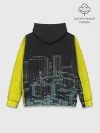Худи мужской база хлопок / Город CYBERPUNK 2077