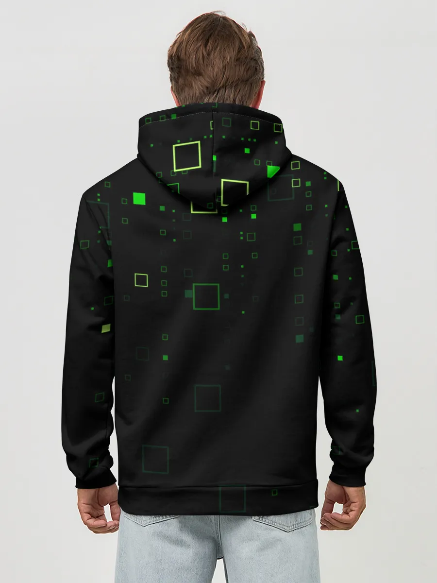 Худи мужской база хлопок / Minecraft