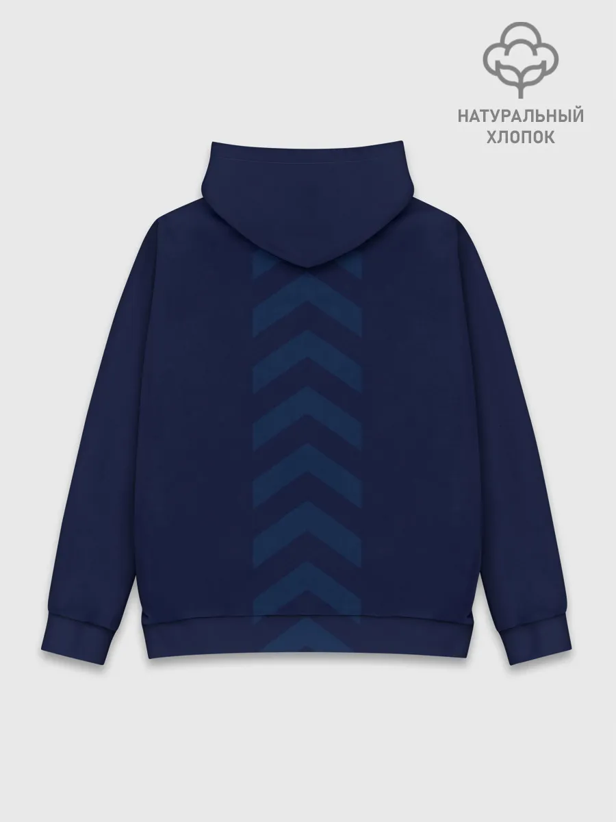 Худи мужской база хлопок / Черный мечник Кирито