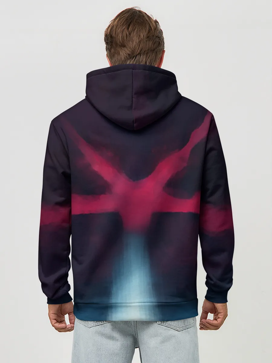 Худи мужской база хлопок / Kirito спиной