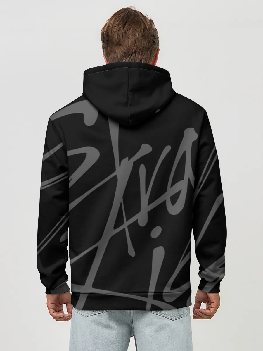 Худи мужской база хлопок / STRAY KIDS