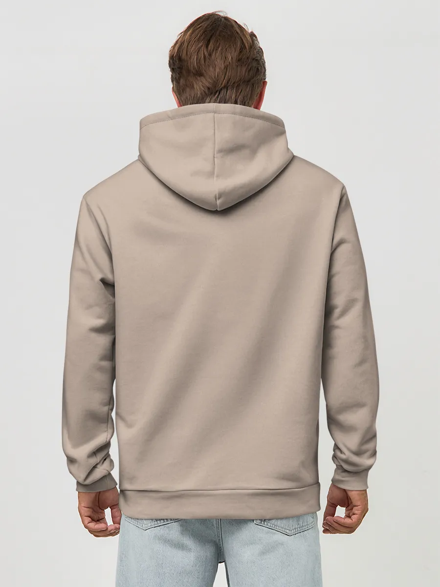 Худи мужской база хлопок / Be wild be free