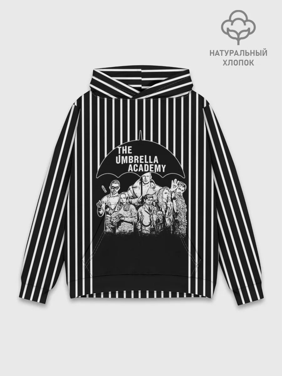 Худи мужской база хлопок / umbrella academy