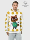Худи мужской база хлопок / Animal crossing - Nook
