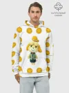 Худи мужской база хлопок / Animal crossing - Isabelle