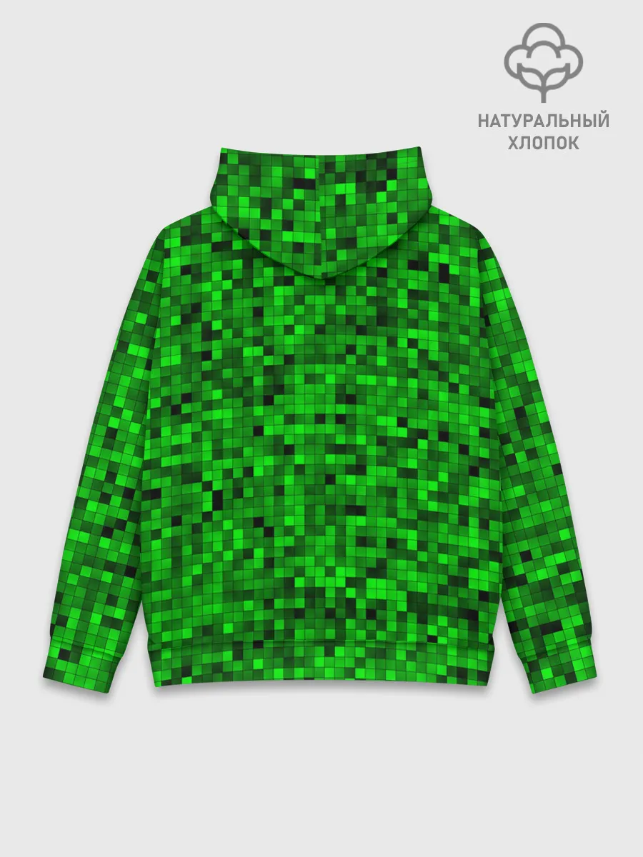 Худи мужской база хлопок / Minecraft