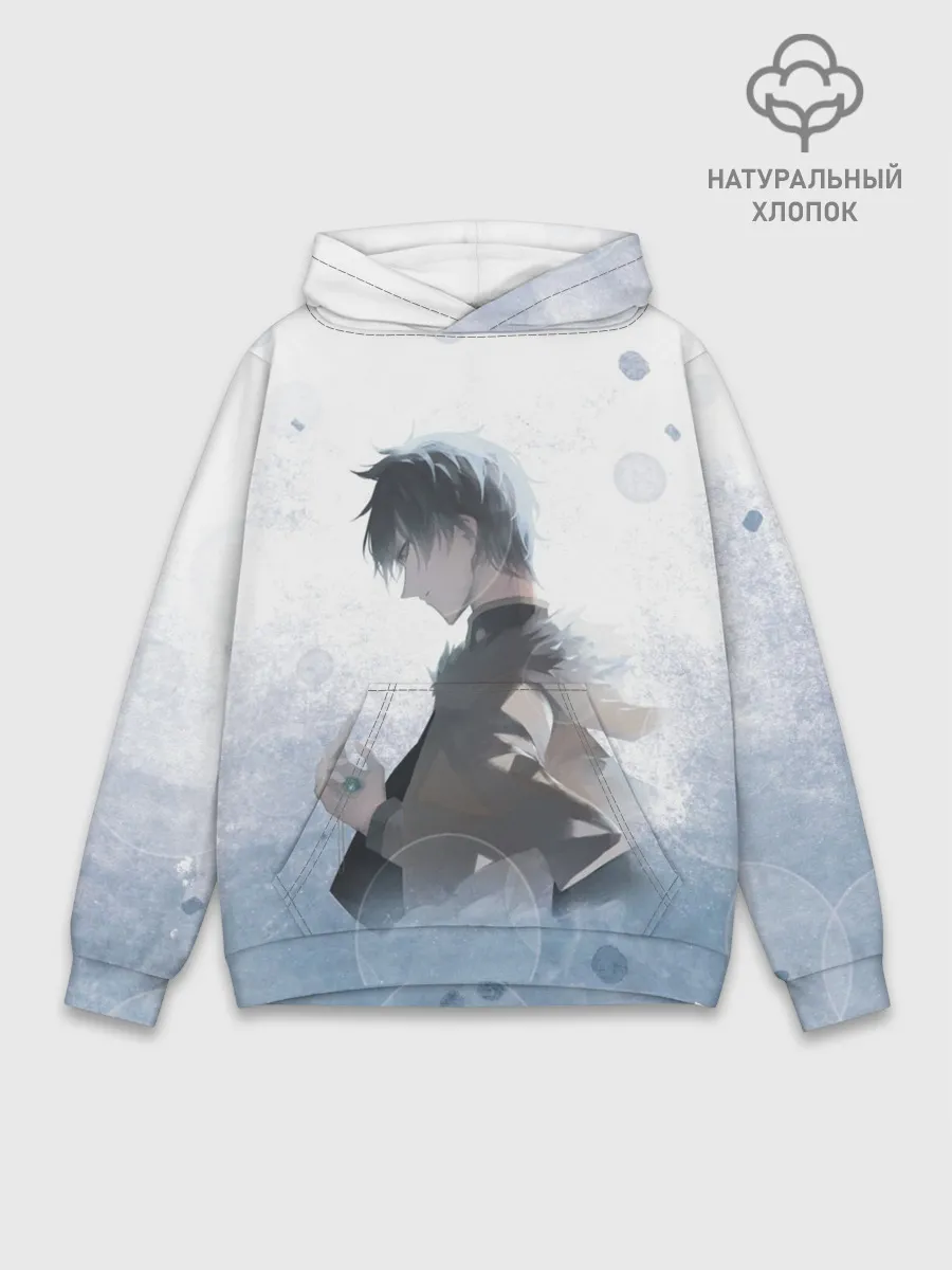 Худи мужской база хлопок / Yuno Black Clover