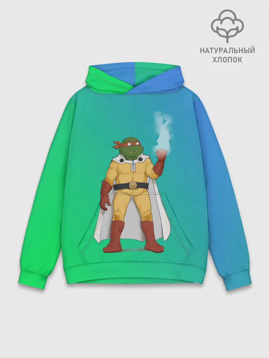 Худи мужской база хлопок / Сайтама | One Punch Man