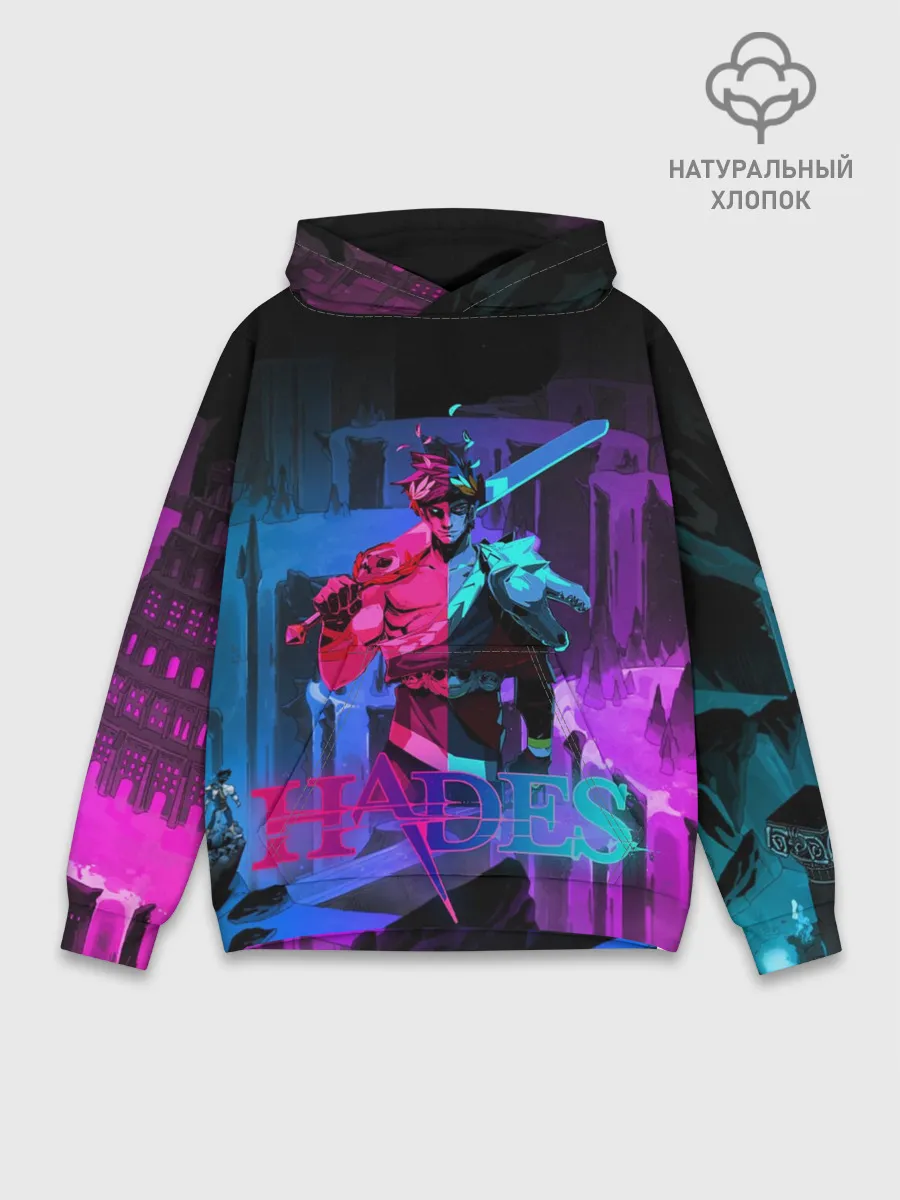 Худи мужской база хлопок / Hades Game