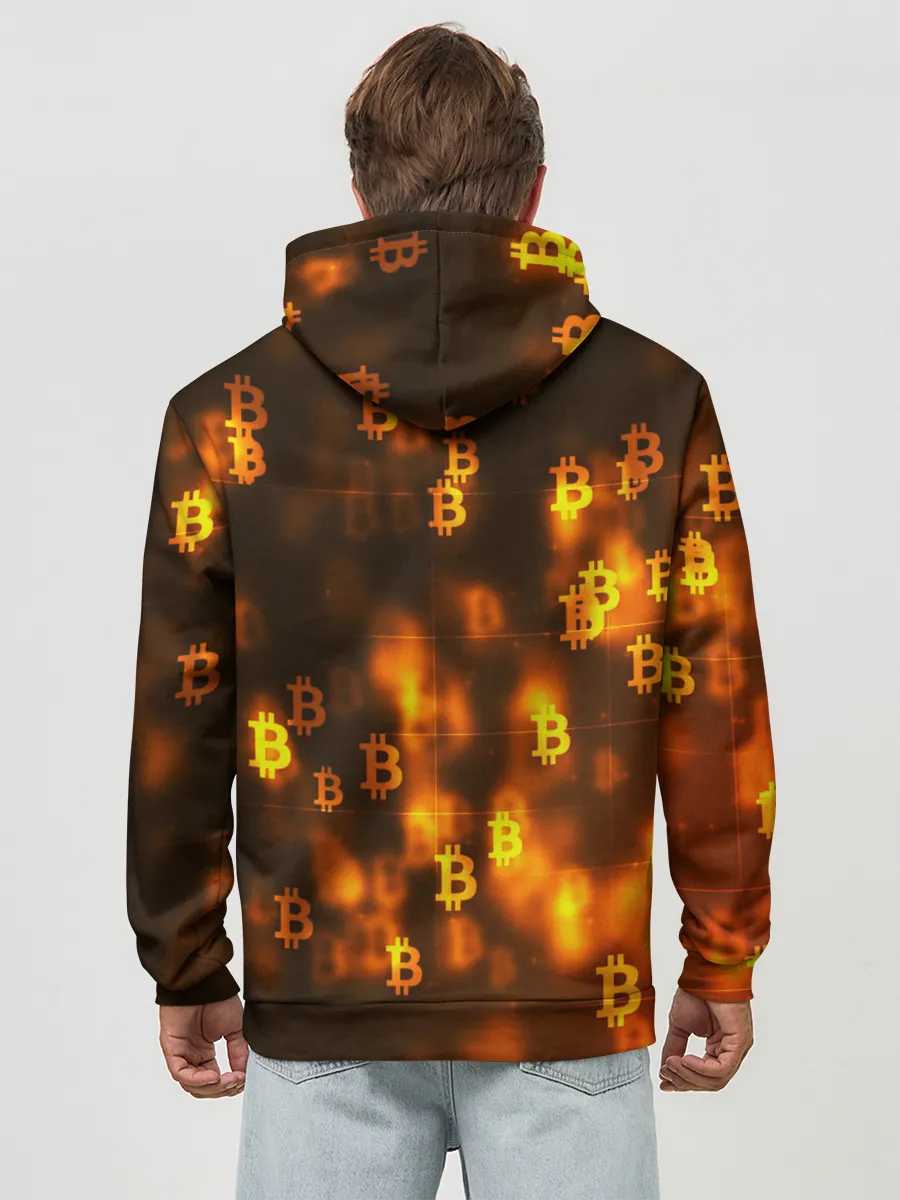 Худи мужской база хлопок / BITCOIN KRYPTONATE