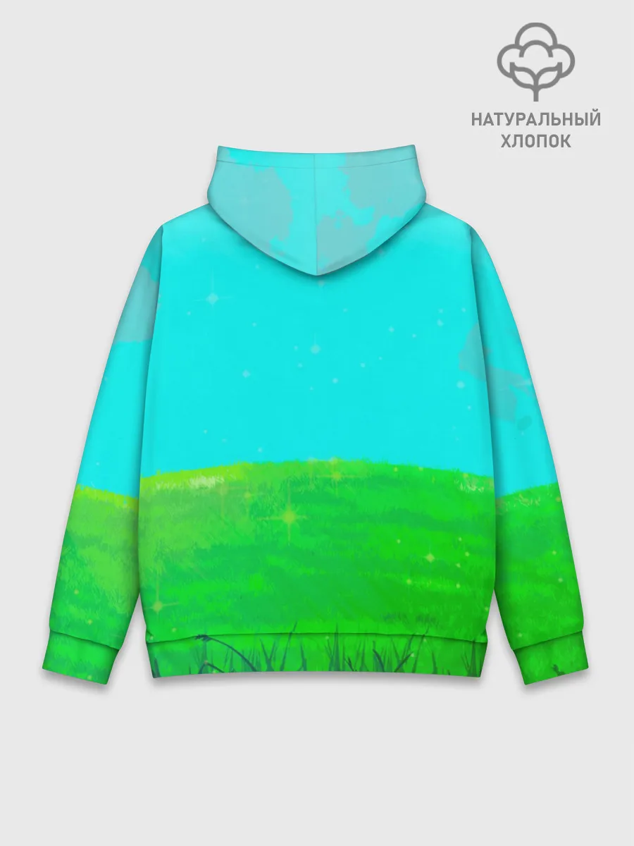 Худи мужской база хлопок / Волчица и пряности