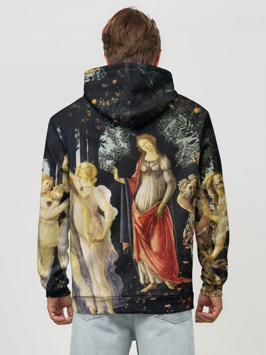 Худи мужской база хлопок / весна боттичелли