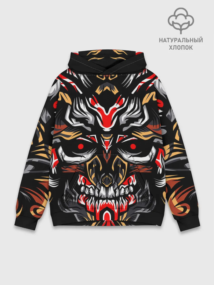 Худи мужской база хлопок / Dark Knight